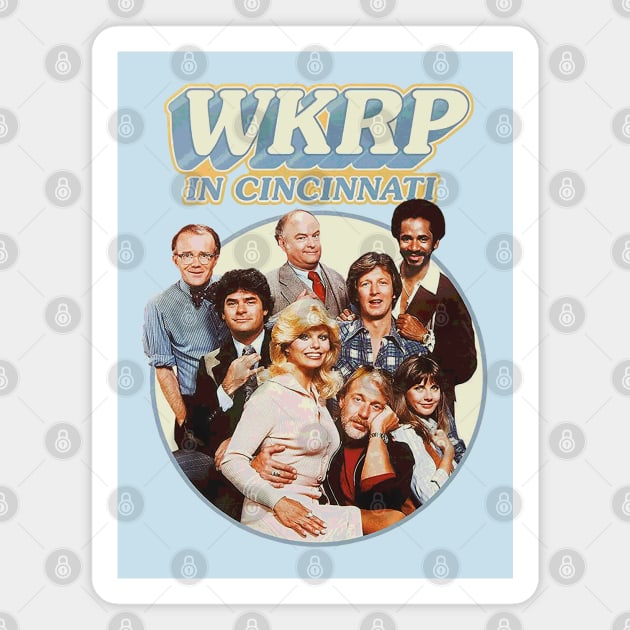 WKRP in Cincinnati Magnet by iceiceroom